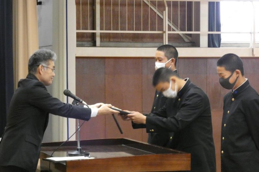 1学期 始業式・対面式 愛知県立東浦高等学校